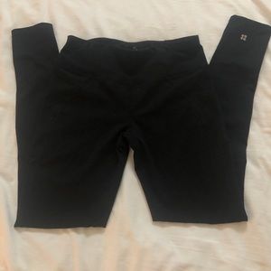 Sweaty Betty high waisted black leggings, small